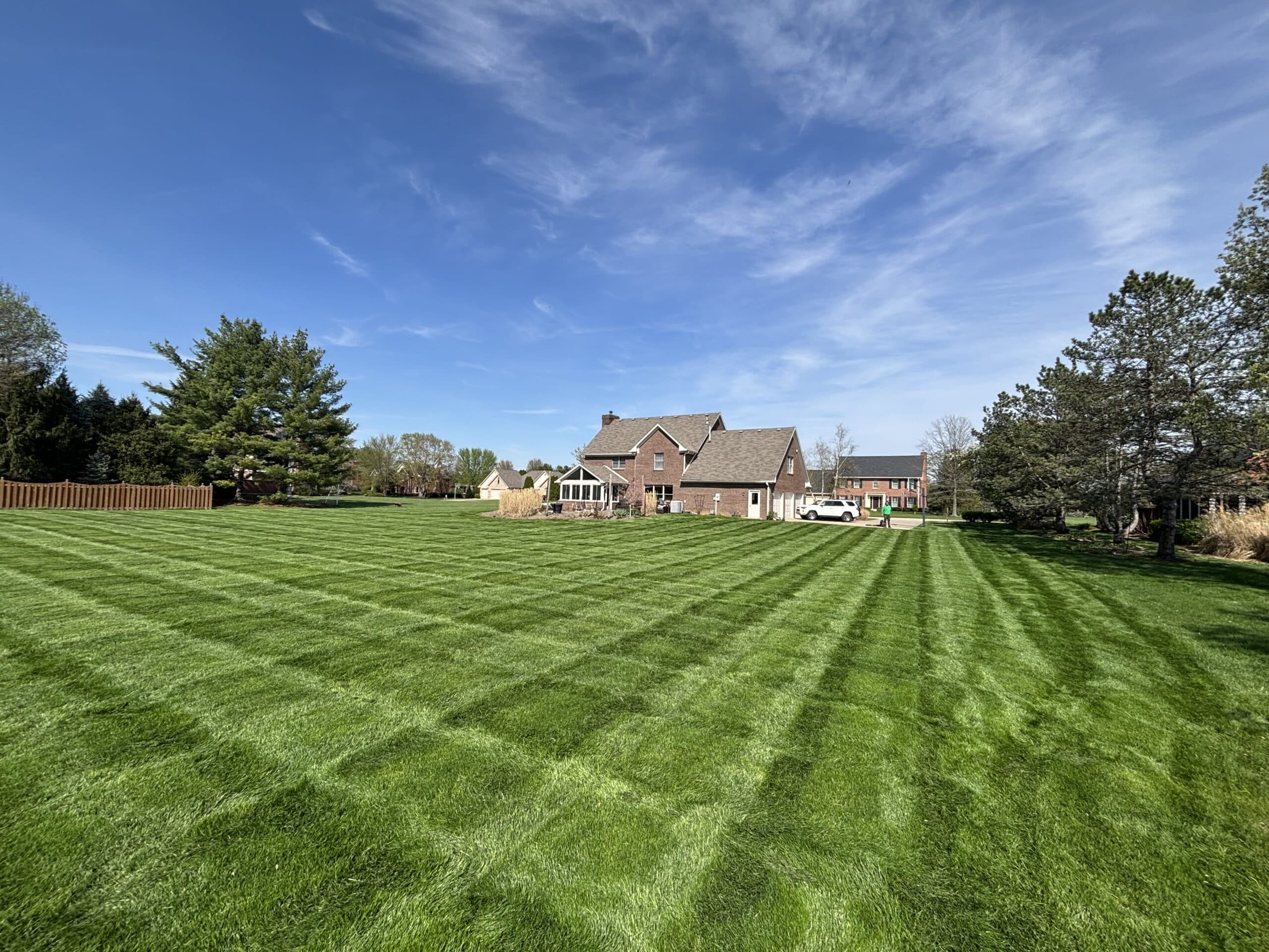 Grass Cutting in Brownsburg IN Landscaping