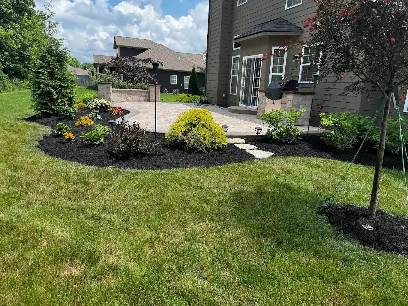 Mulch and Rock Installation Lux Lawn Care