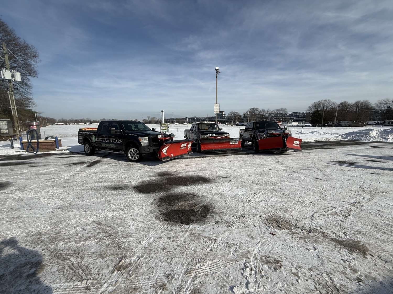 Snow Removal at Lux Lawn